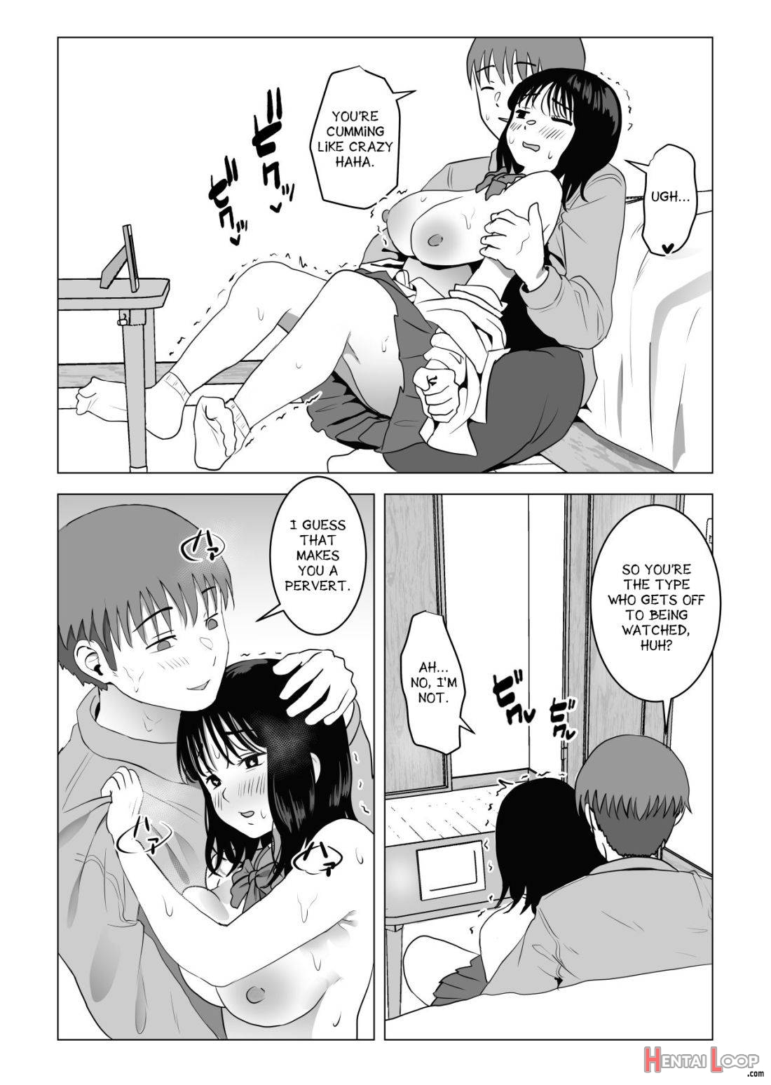 Ore no Kyonyuu Osananajimi ga Aniki to Saikin Ayashii page 35