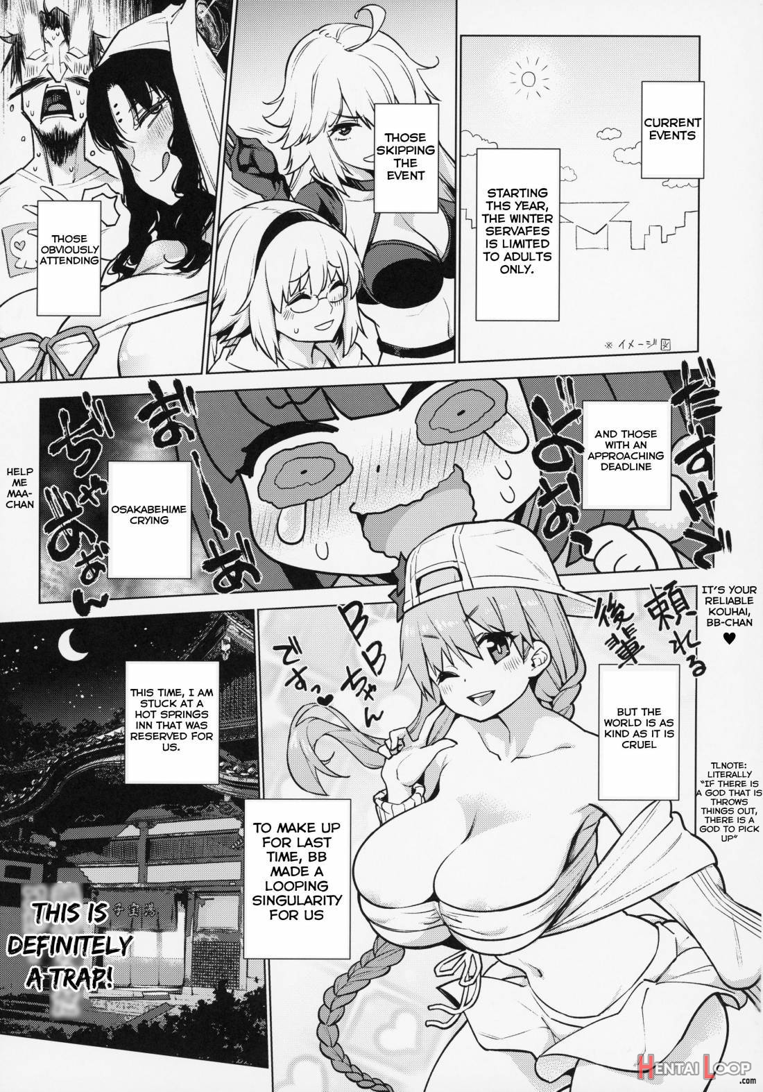 Osakabehime to Genkou Gasshuku Shi ni Itta Hazu no Onsen Ryokan de Sex Suru dake no Hon. page 2