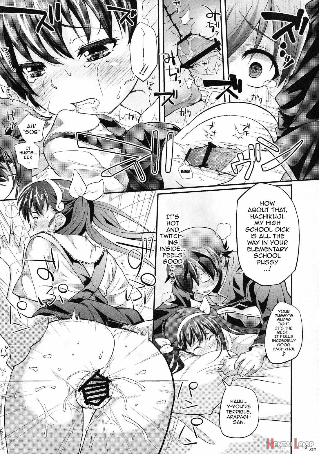 Pachimonogatari Part 2: Mayoi Loli Hari Body!! page 11