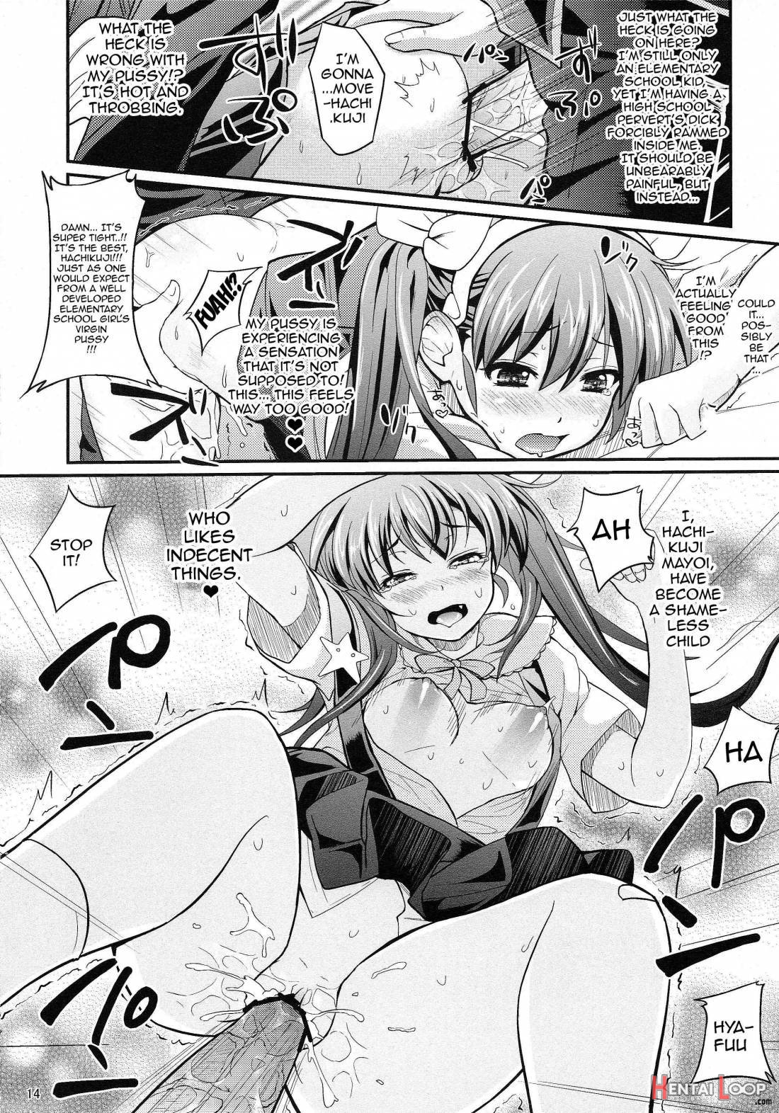 Pachimonogatari Part 2: Mayoi Loli Hari Body!! page 12