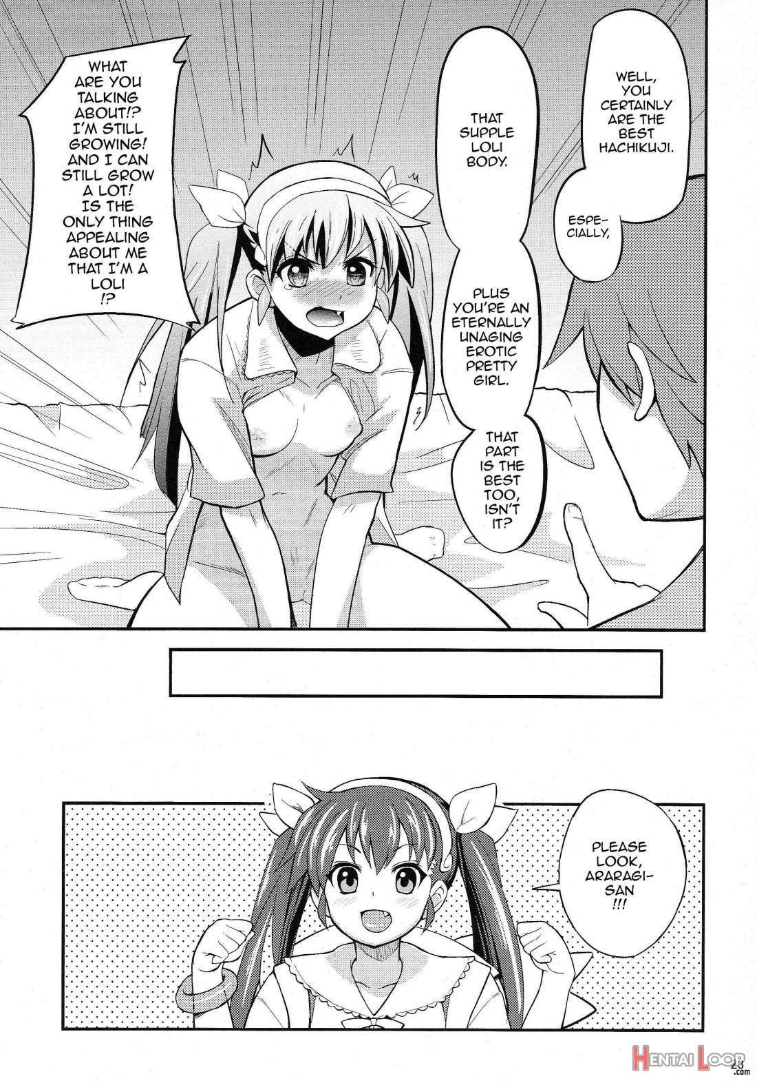 Pachimonogatari Part 2: Mayoi Loli Hari Body!! page 20