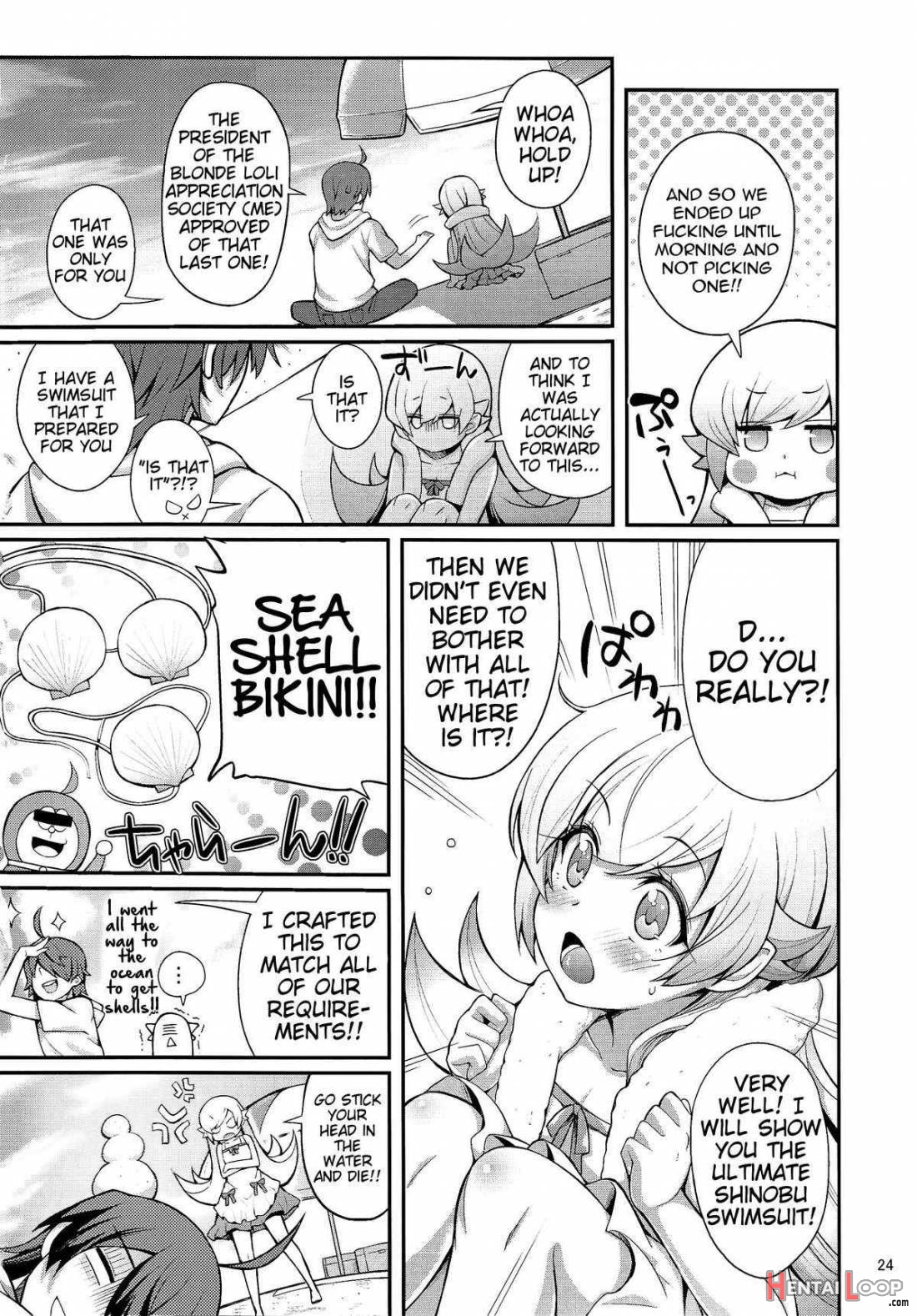 Pachimonogatari: Shinobu Collection page 23