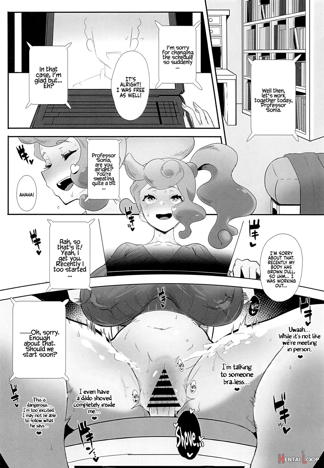 Professor Sonia Is Pent-up page 9
