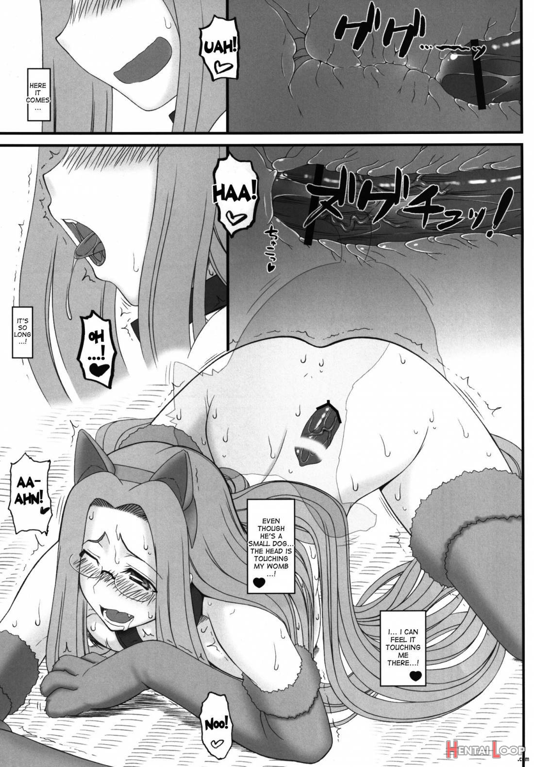 Rider-san ga Inu to SEX shichau Hon page 14