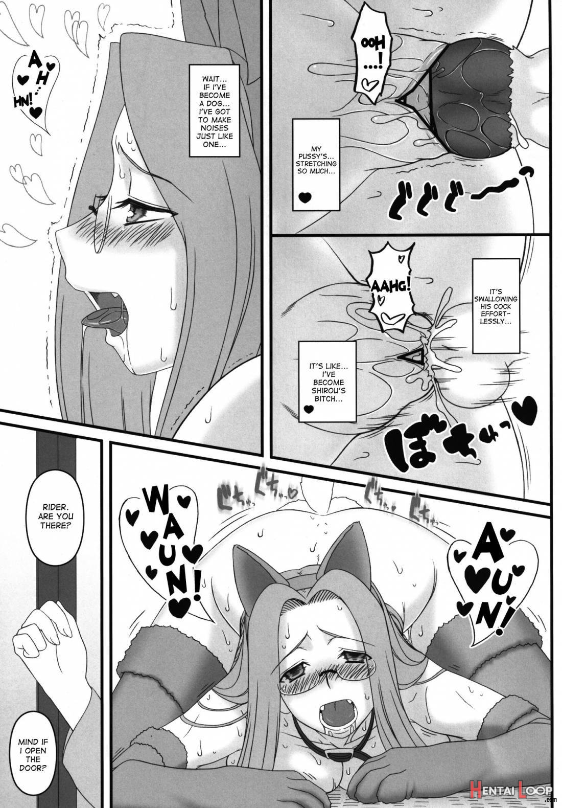 Rider-san ga Inu to SEX shichau Hon page 22