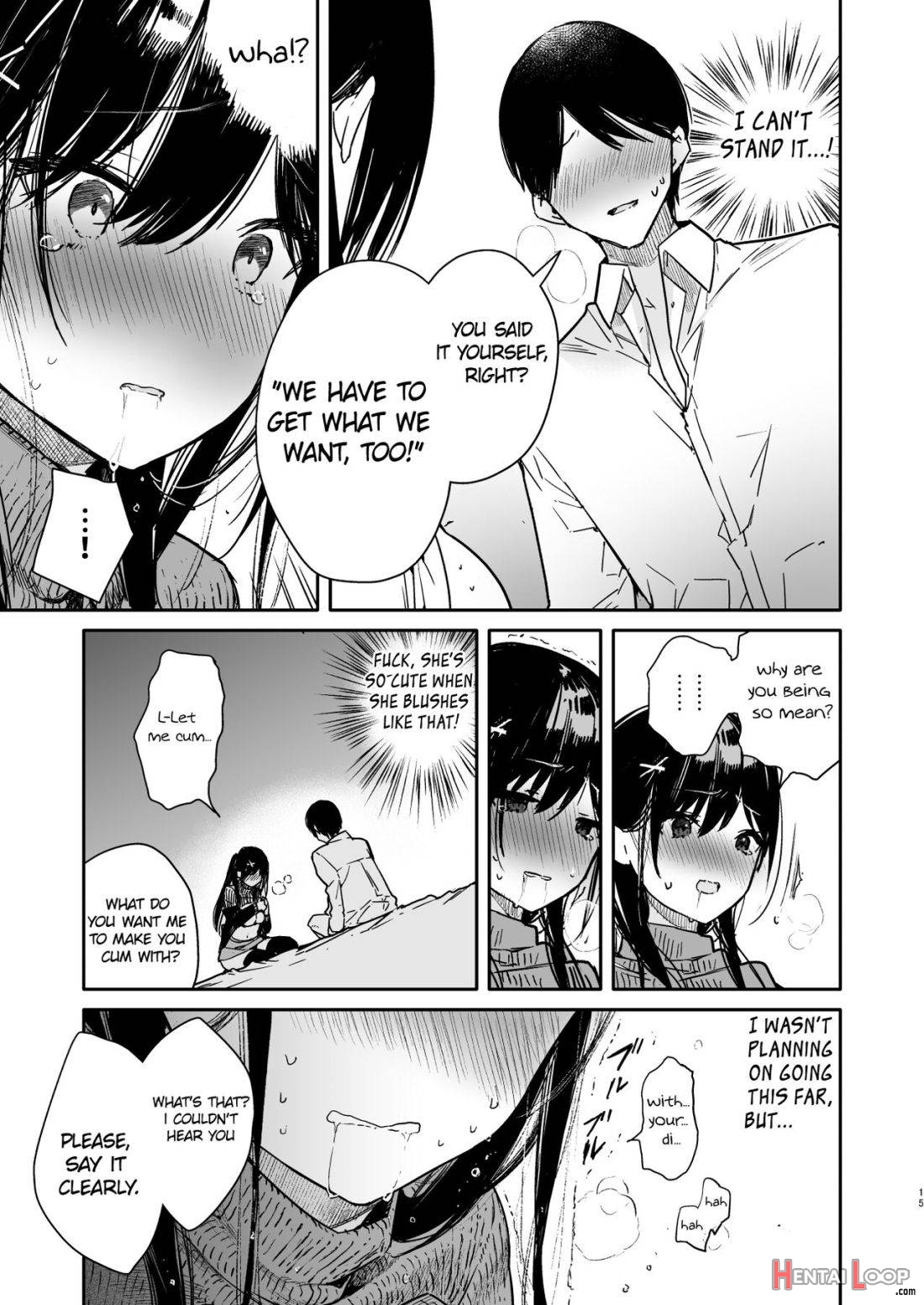 Senpai to Genkai made Sundome Ijiwaru Ecchi page 12