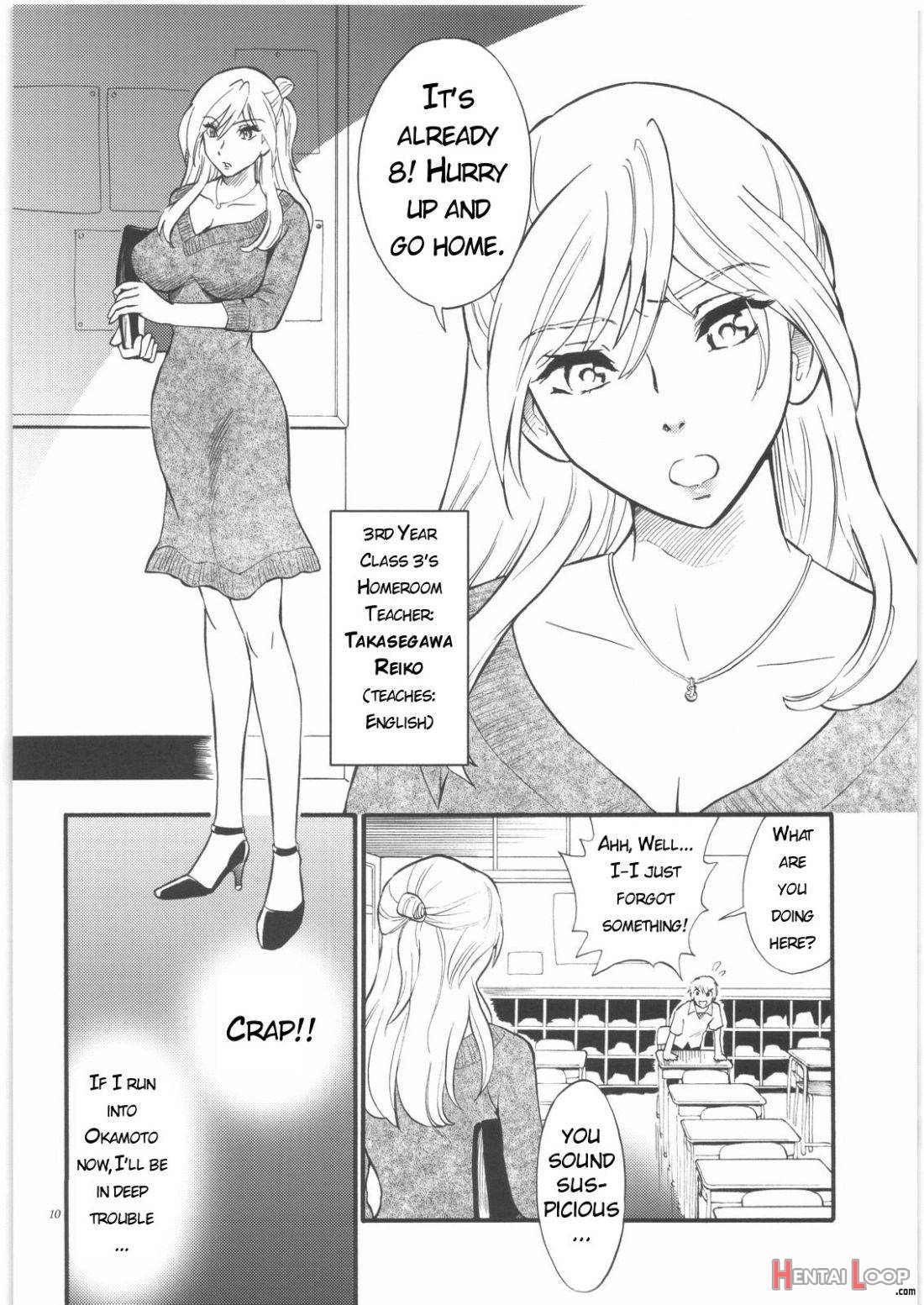 Sensei wa Wana no Kaori page 9