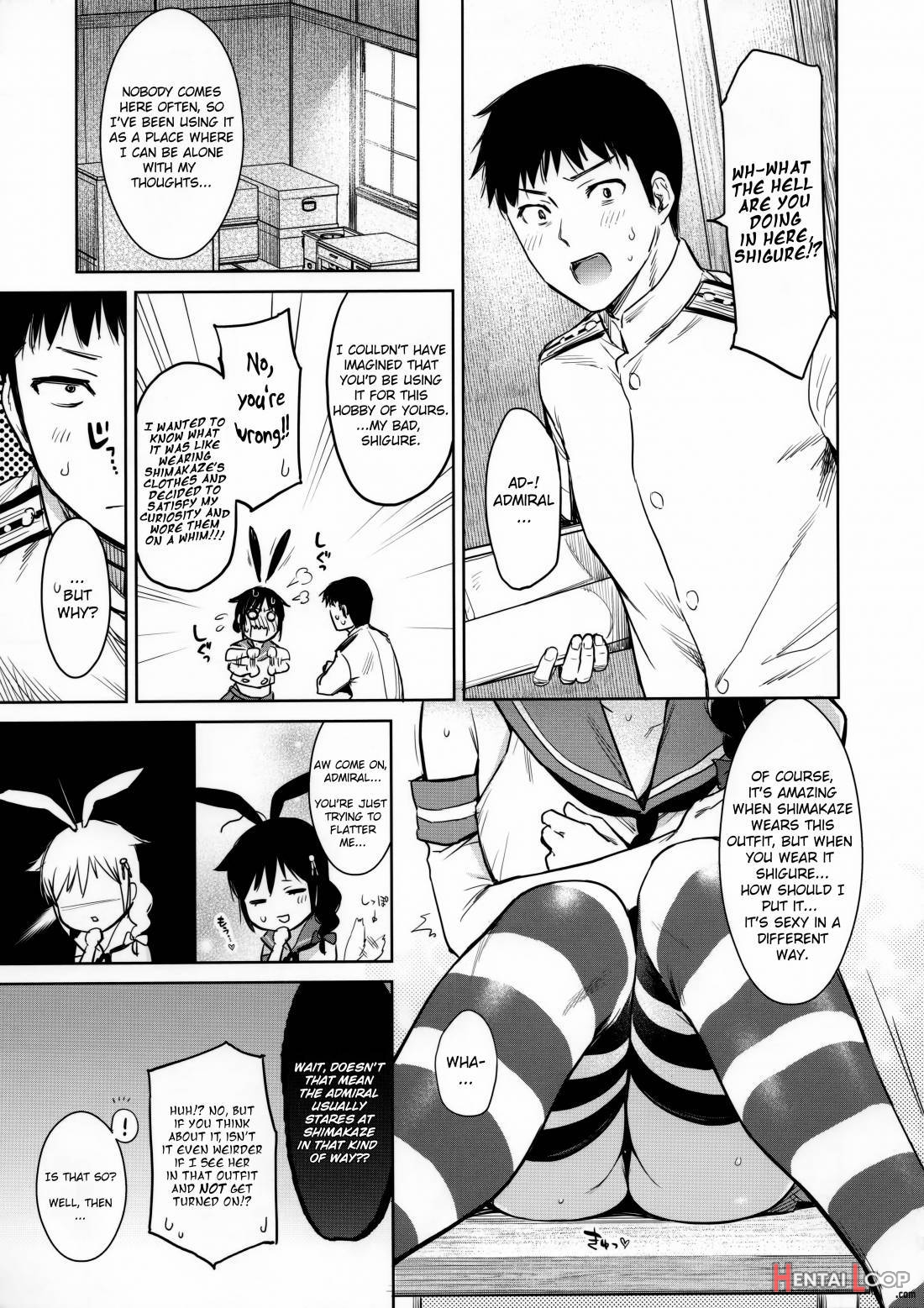 Shigure Change Dress page 4