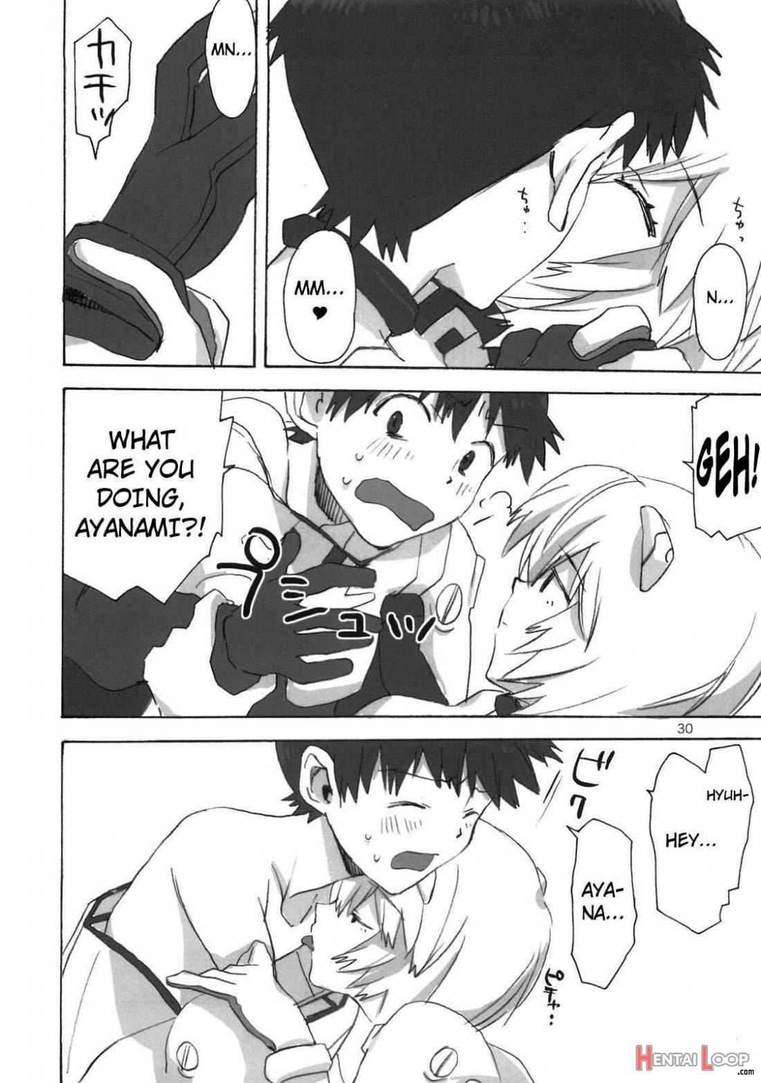 Shinji to Ayanami ga Love Love page 27