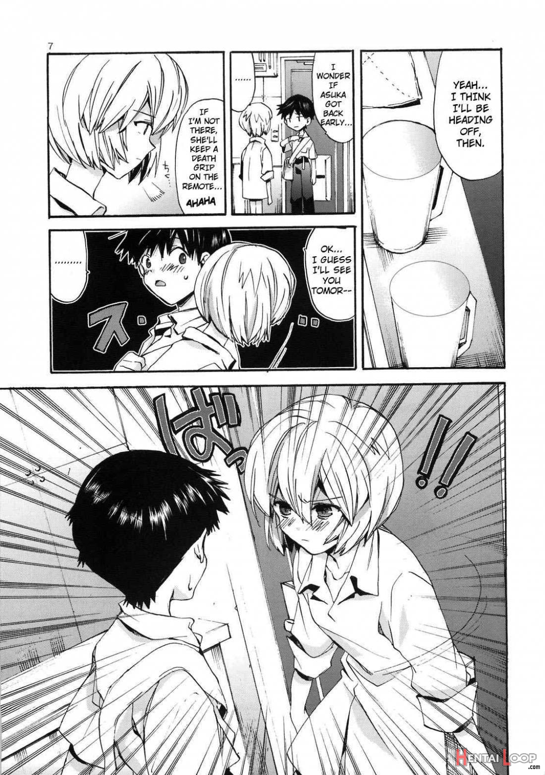 Shinji to Ayanami ga Love Love page 4