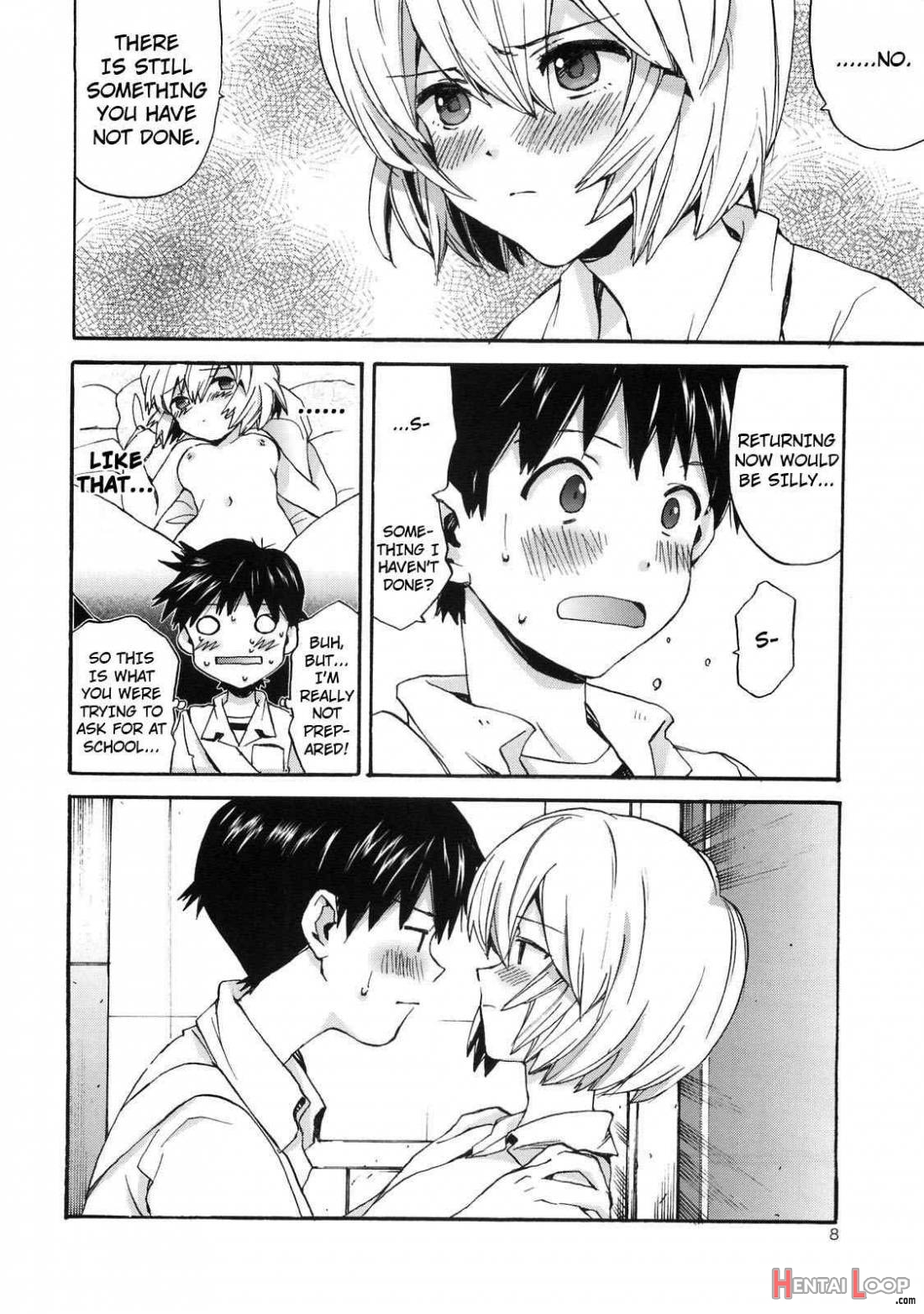 Shinji to Ayanami ga Love Love page 5