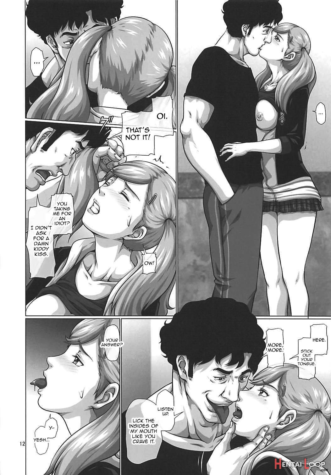 Shinyuu no Migawari ni Hentai Kyoushi ni Karada o Sasageru JK Anne page 11