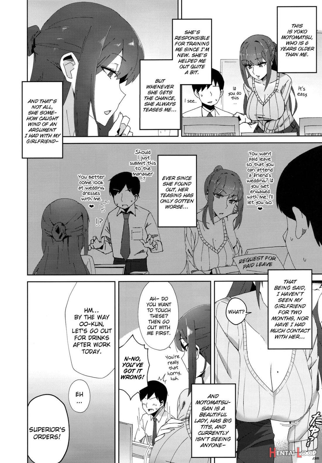 Shitsuyou ni Ima no Kanojo to Wakare Saseyou to Shite Kuru Senpai page 4