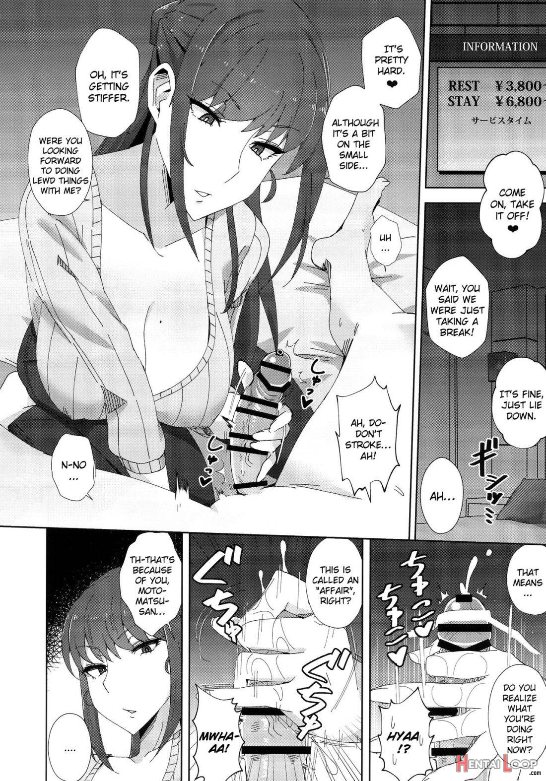Shitsuyou ni Ima no Kanojo to Wakare Saseyou to Shite Kuru Senpai page 6