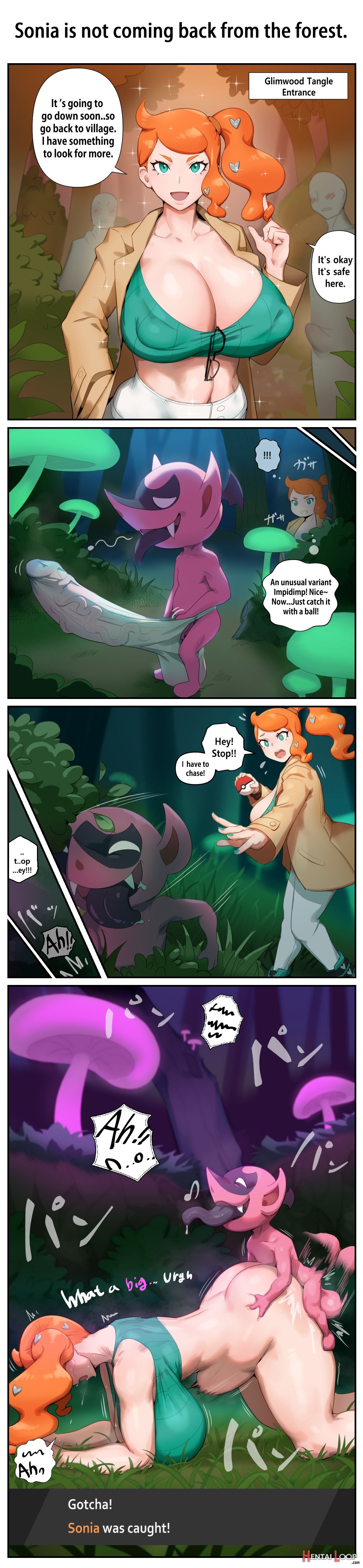 Sonia Does Not Return From The Forest. page 5