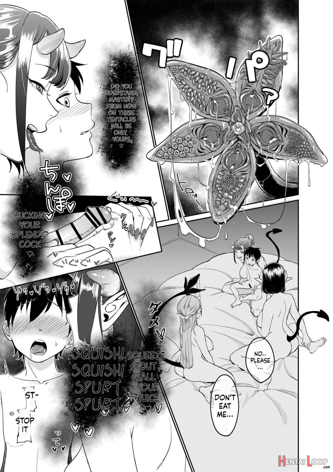 Succubus Onee-chan-tachi ni Shiborareru Shota page 3