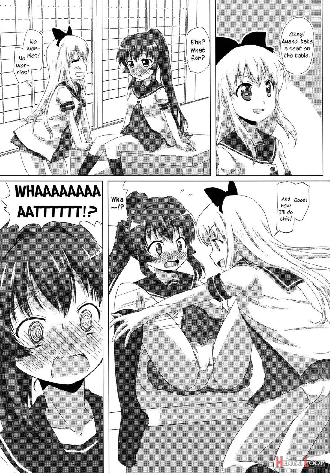 Sugiura Ayano wa Toshinou Kyouko o Sasou Youna Me de Miteru! page 12