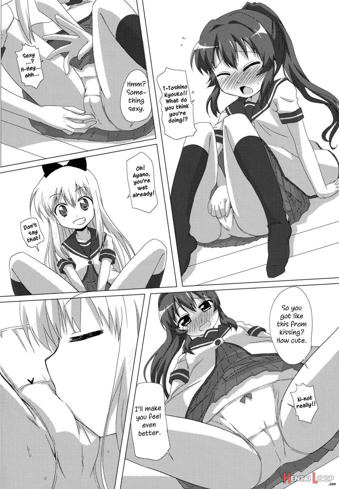 Sugiura Ayano wa Toshinou Kyouko o Sasou Youna Me de Miteru! page 13