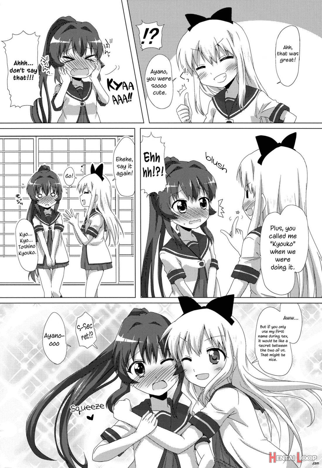 Sugiura Ayano wa Toshinou Kyouko o Sasou Youna Me de Miteru! page 23