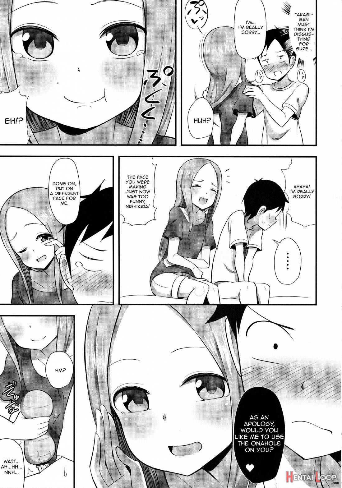 Takagi-san to Onahole page 10