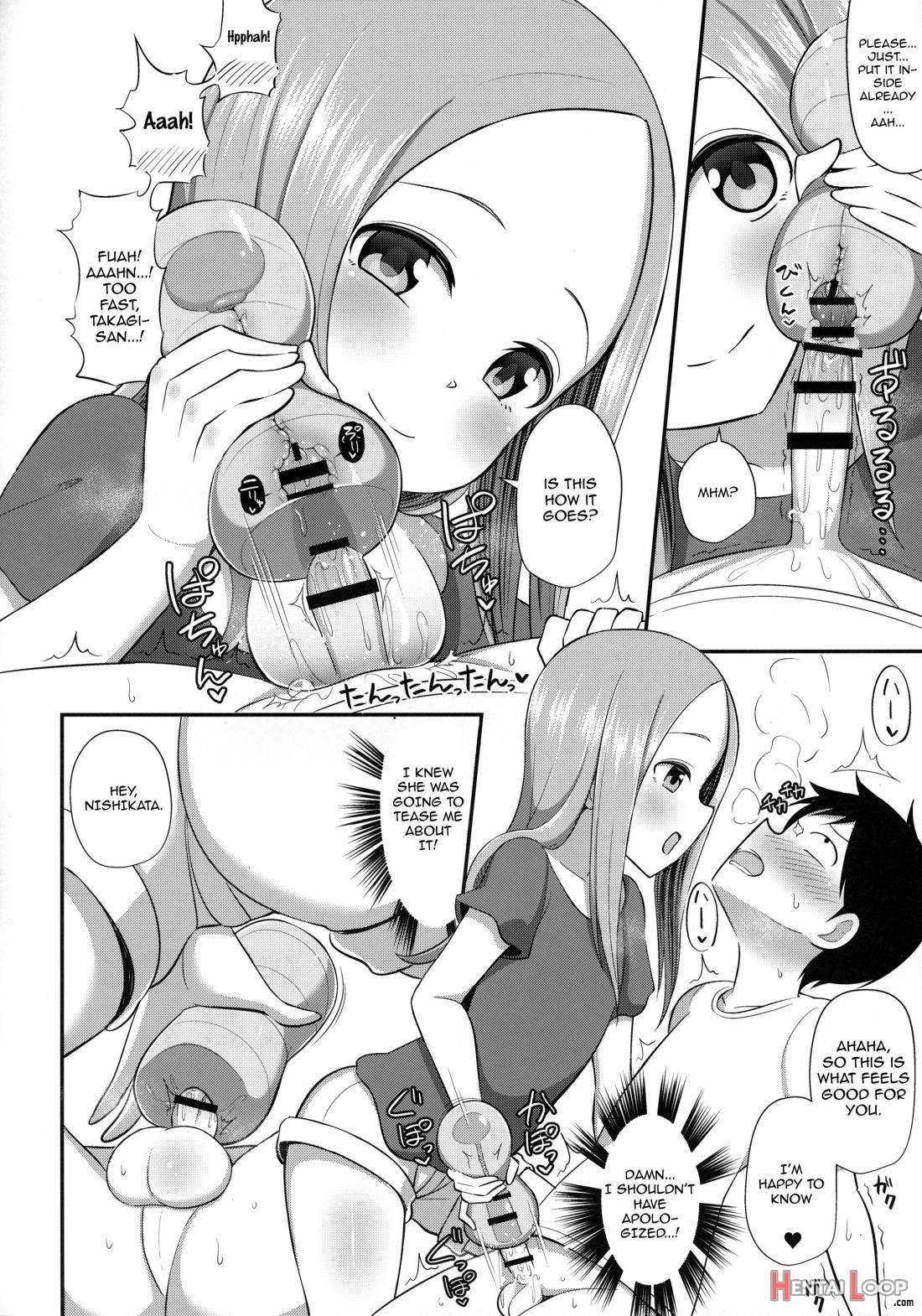 Takagi-san to Onahole page 11