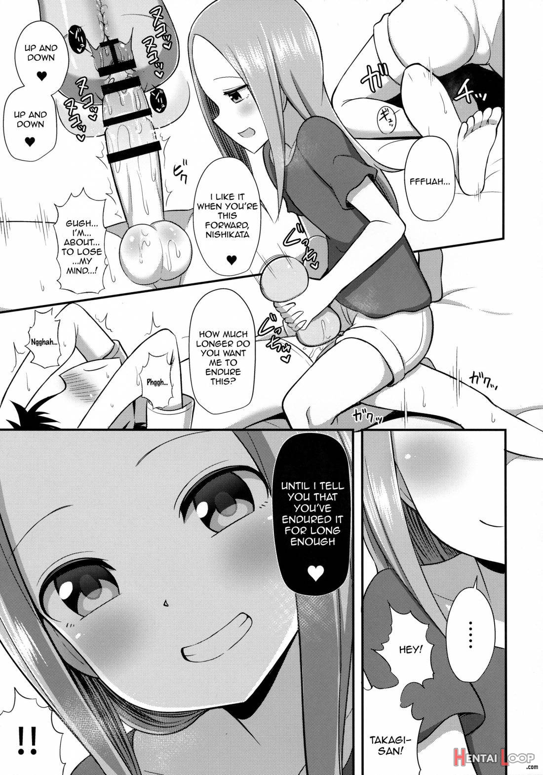 Takagi-san to Onahole page 14