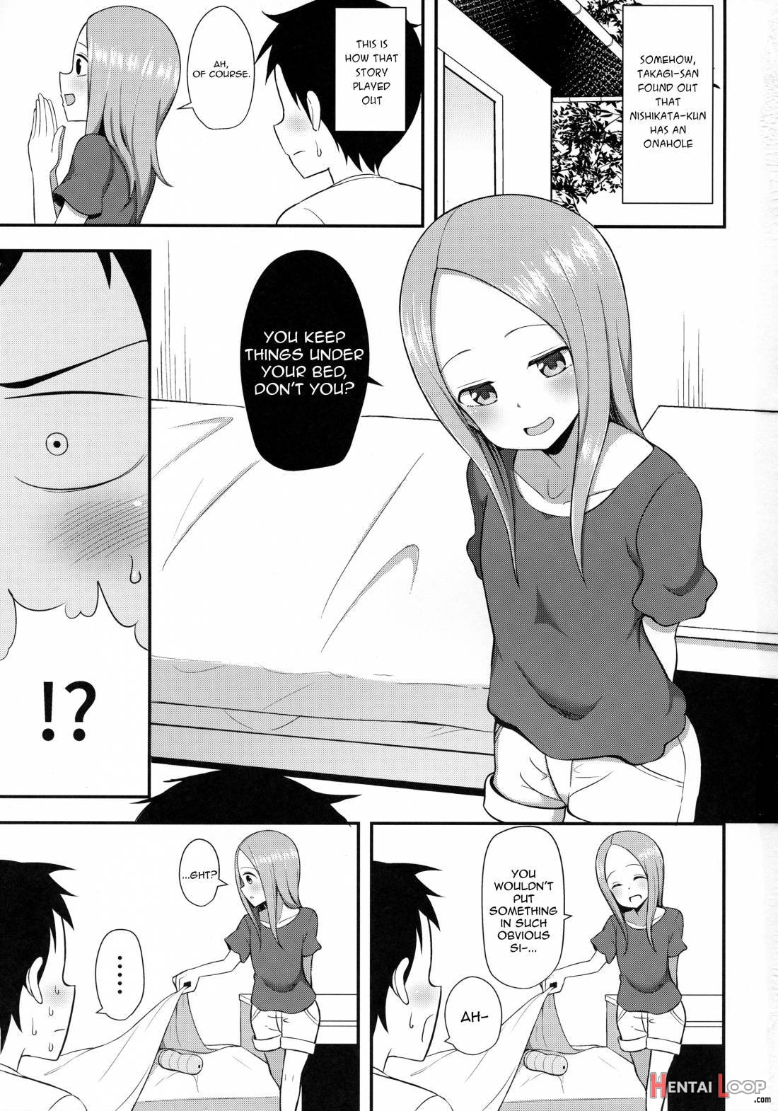 Takagi-san to Onahole page 2