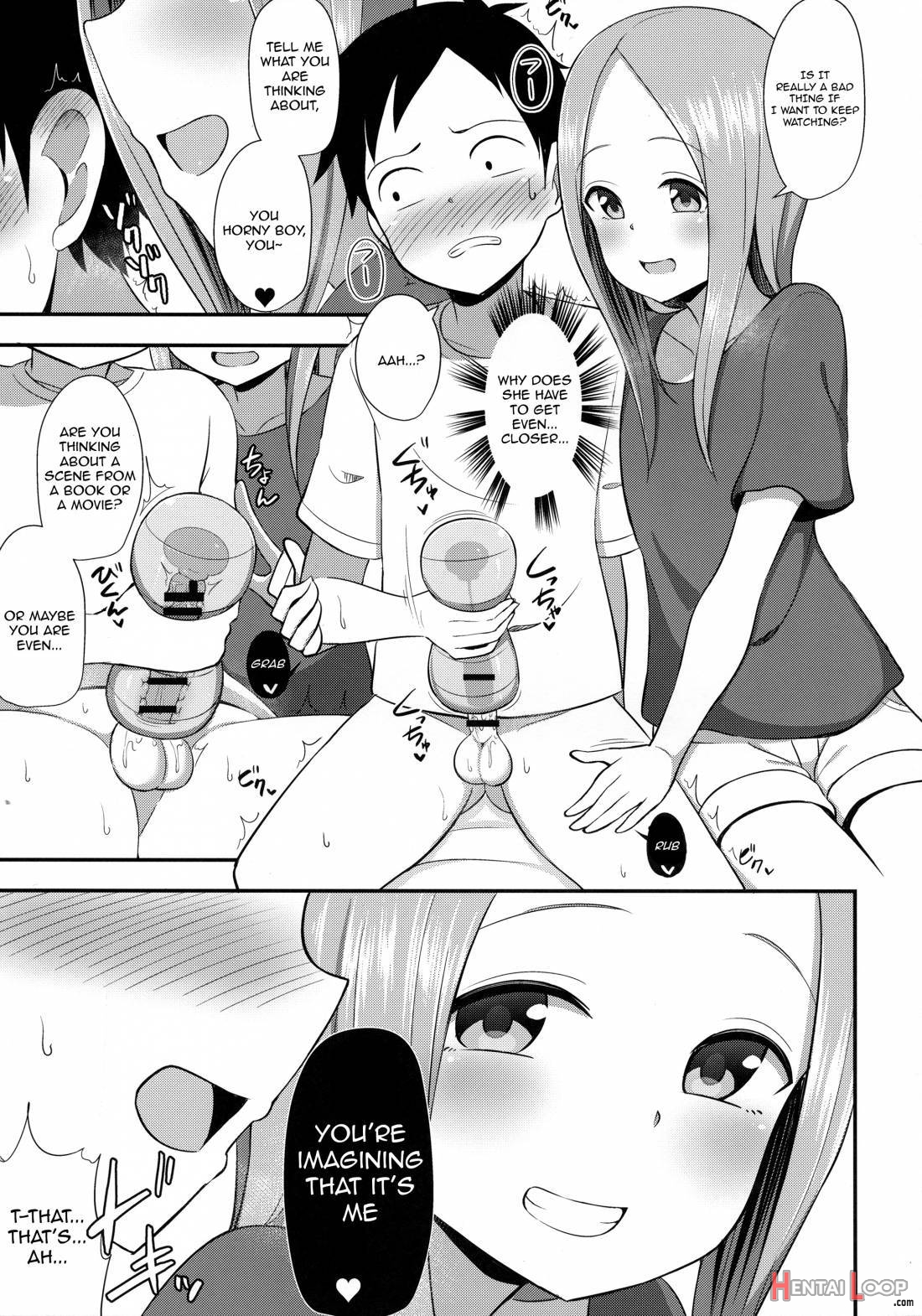 Takagi-san to Onahole page 6