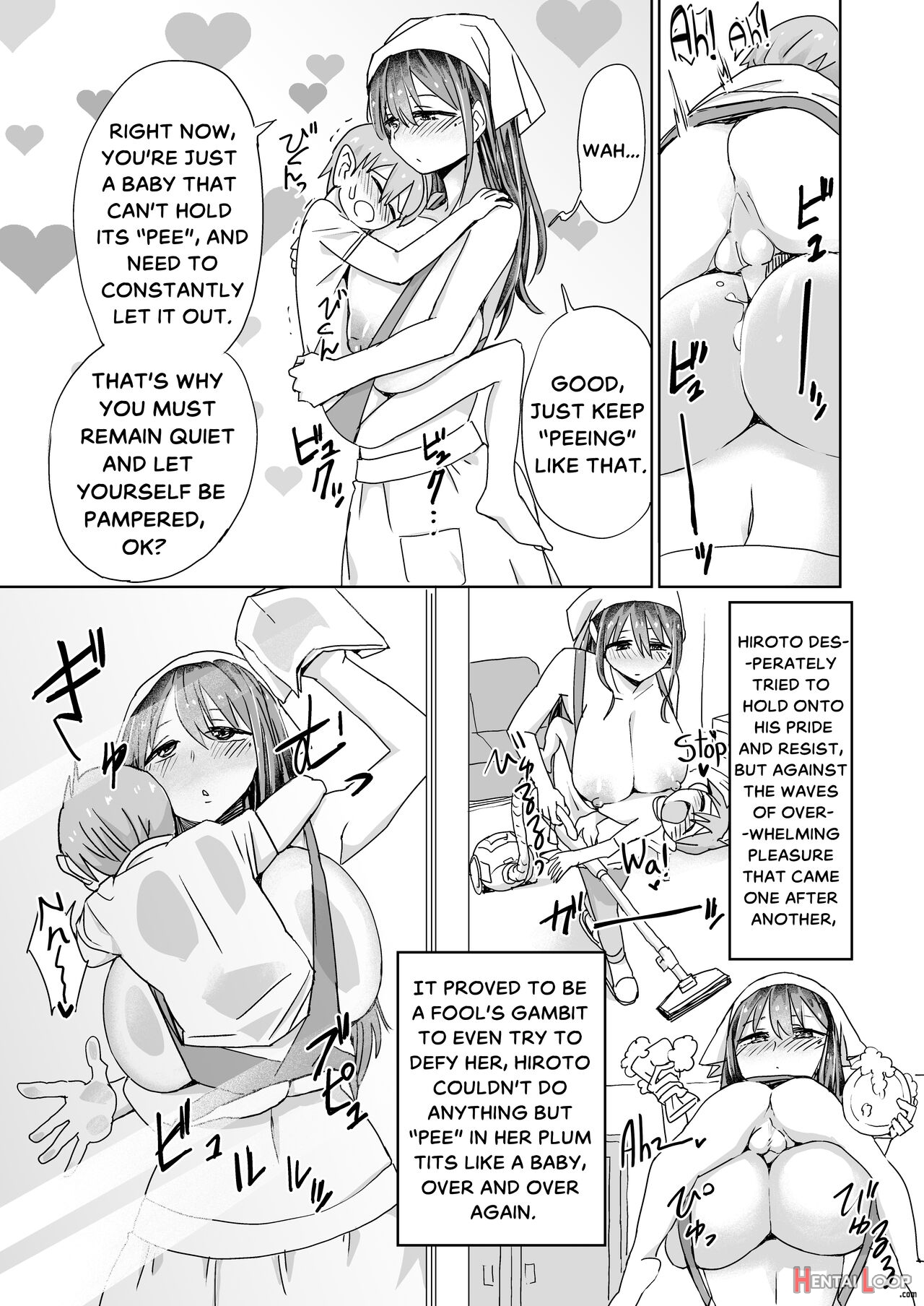 The Big-titty Housekeeper Cleaned My Soul With A Titfuck!. page 5