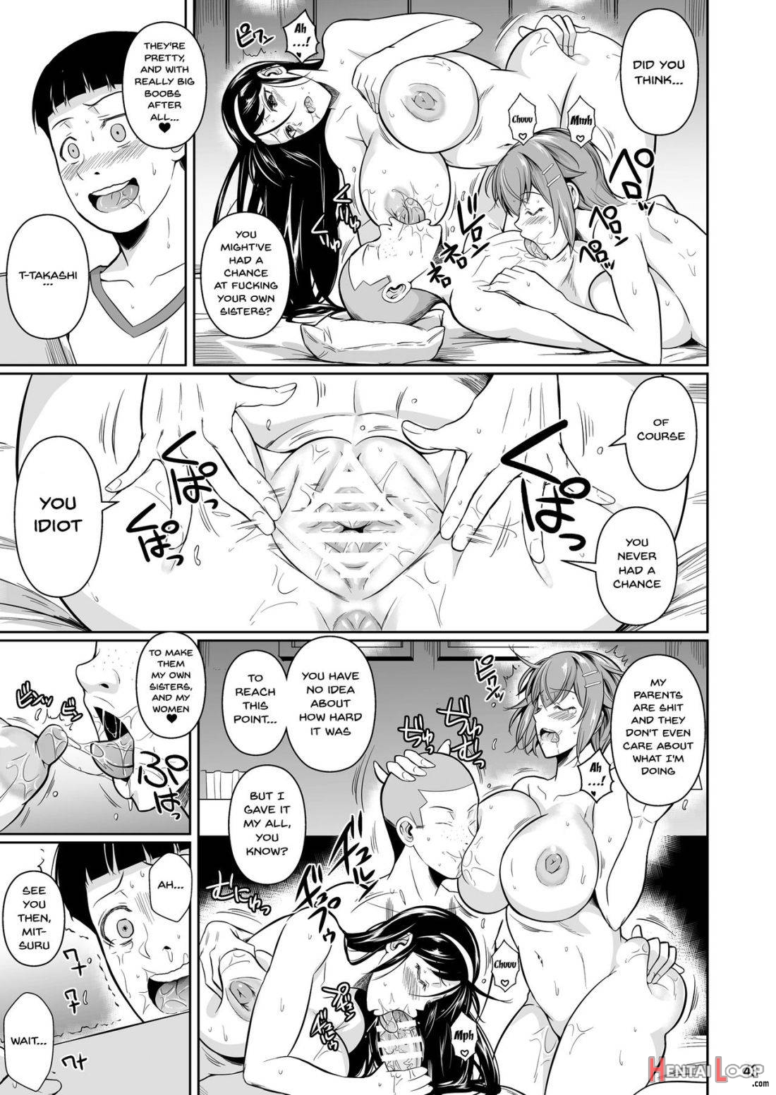 Touchuukasou 8 ~Shinyuu no Shimai o Musaboru Natsu~ Saishuushou page 44