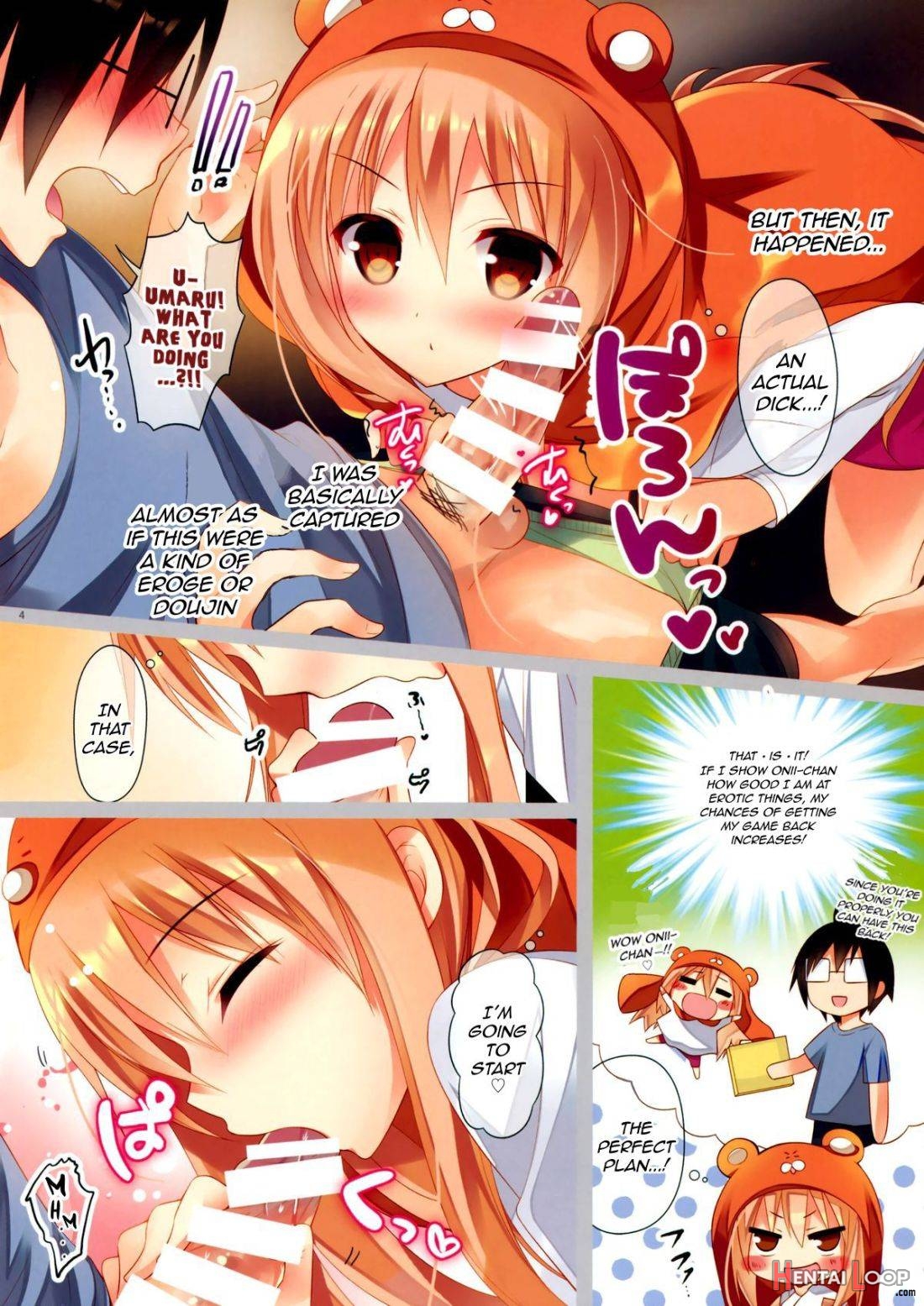 Umaru-chan to Ebina-chan! For Adult page 4