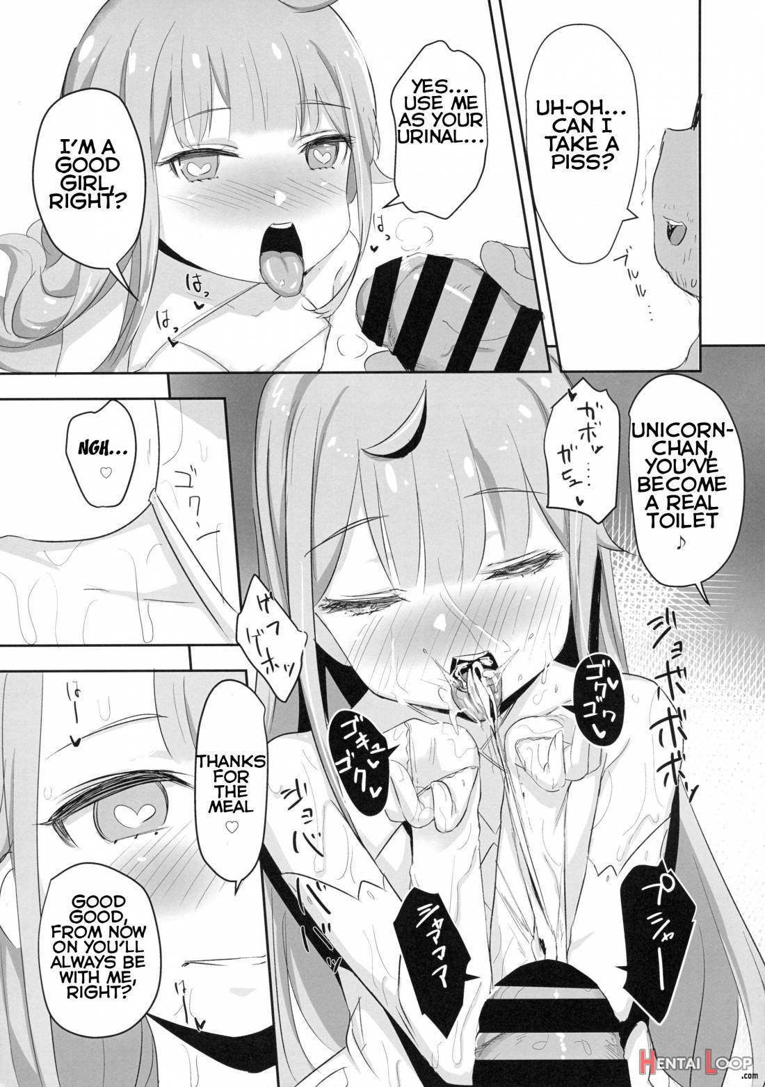 Unicorn-chan Tokidoki Bel-chan to Saimin Icha Love Rankou page 12