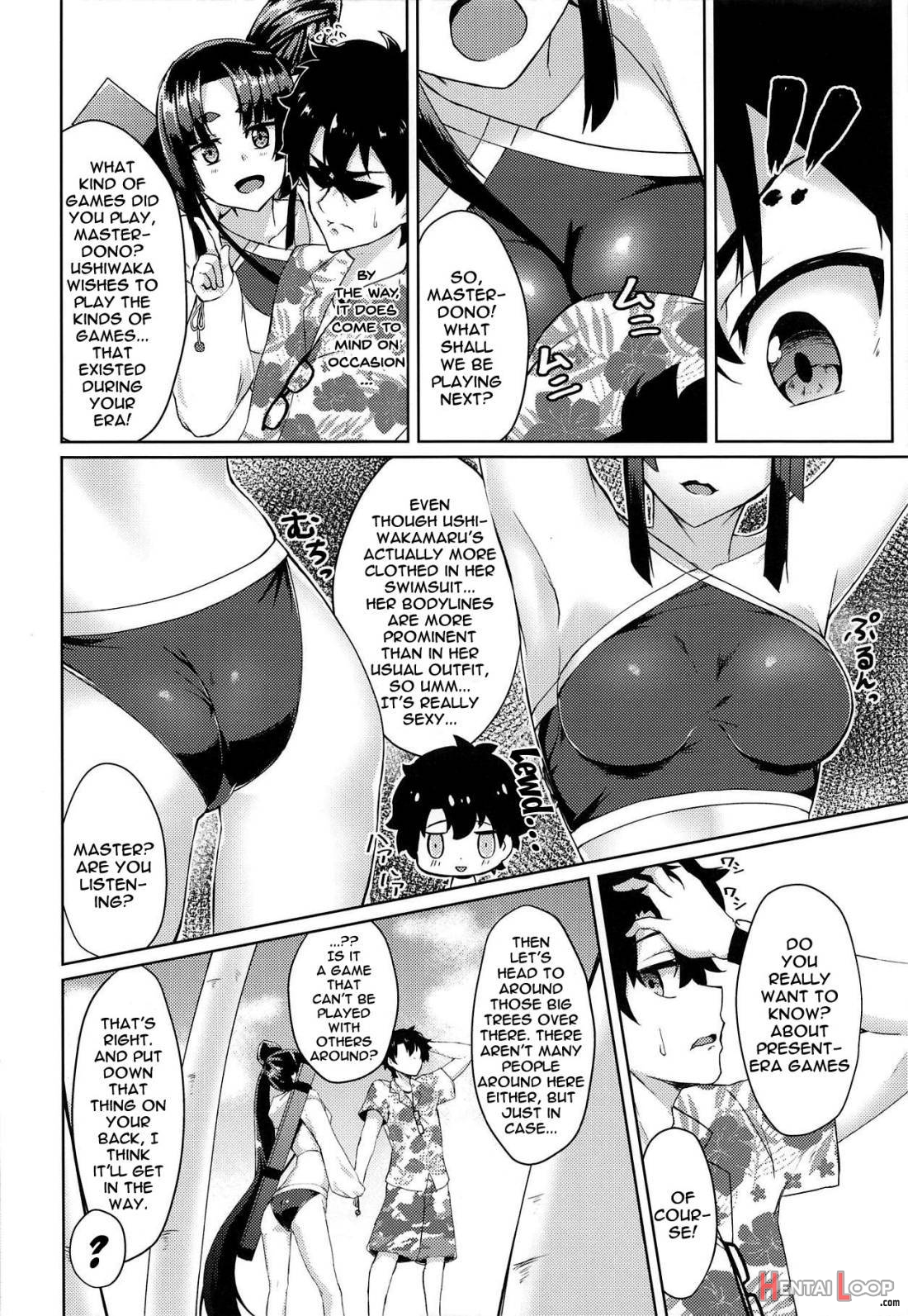 Ushiwakamaru to Motto Asobitai! page 5