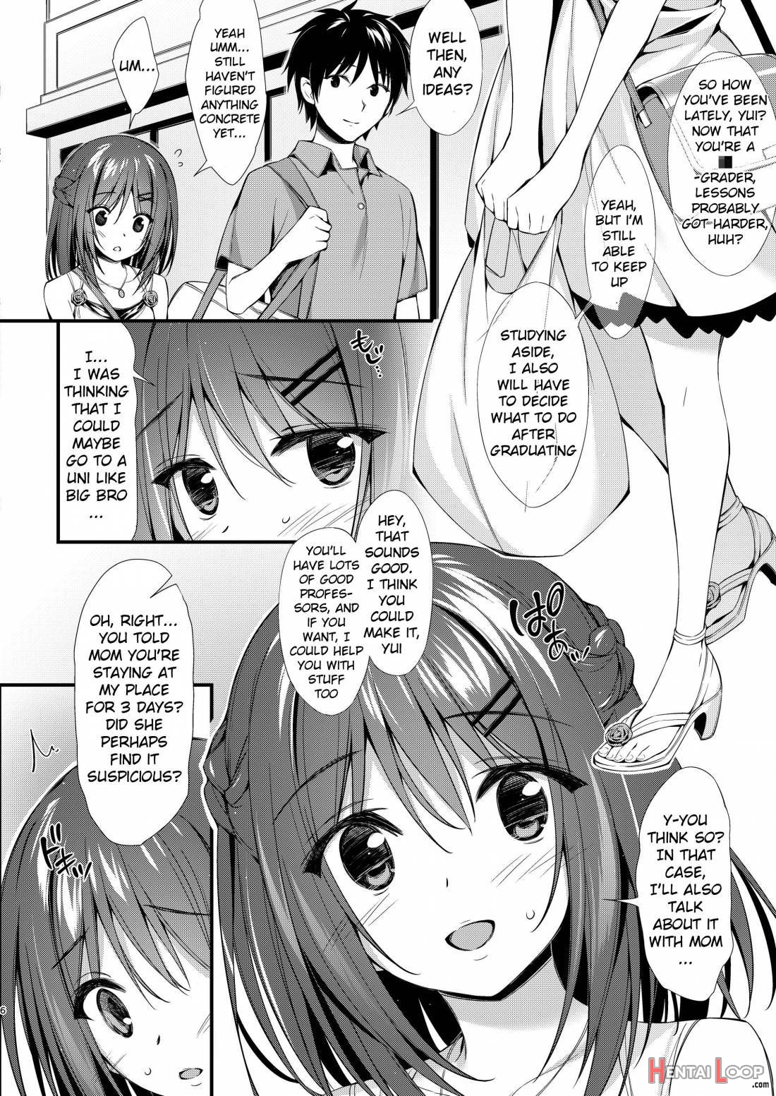Watashi wa Onii-chan to Tsukiaitai. page 5