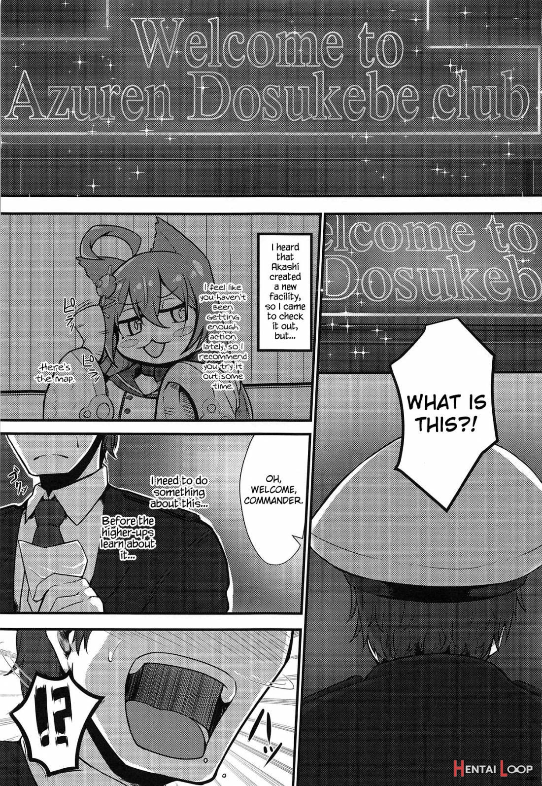 Welcome to Azuren Dosukebe club page 2