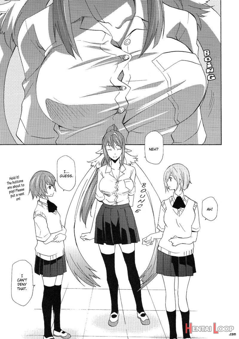 Yuri ga Joshi no Seifuku de Gakuen Mono na Hon. page 5