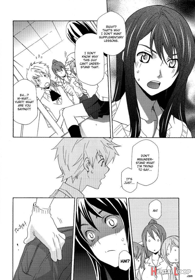 Yuri ga Joshi no Seifuku de Gakuen Mono na Hon. page 6