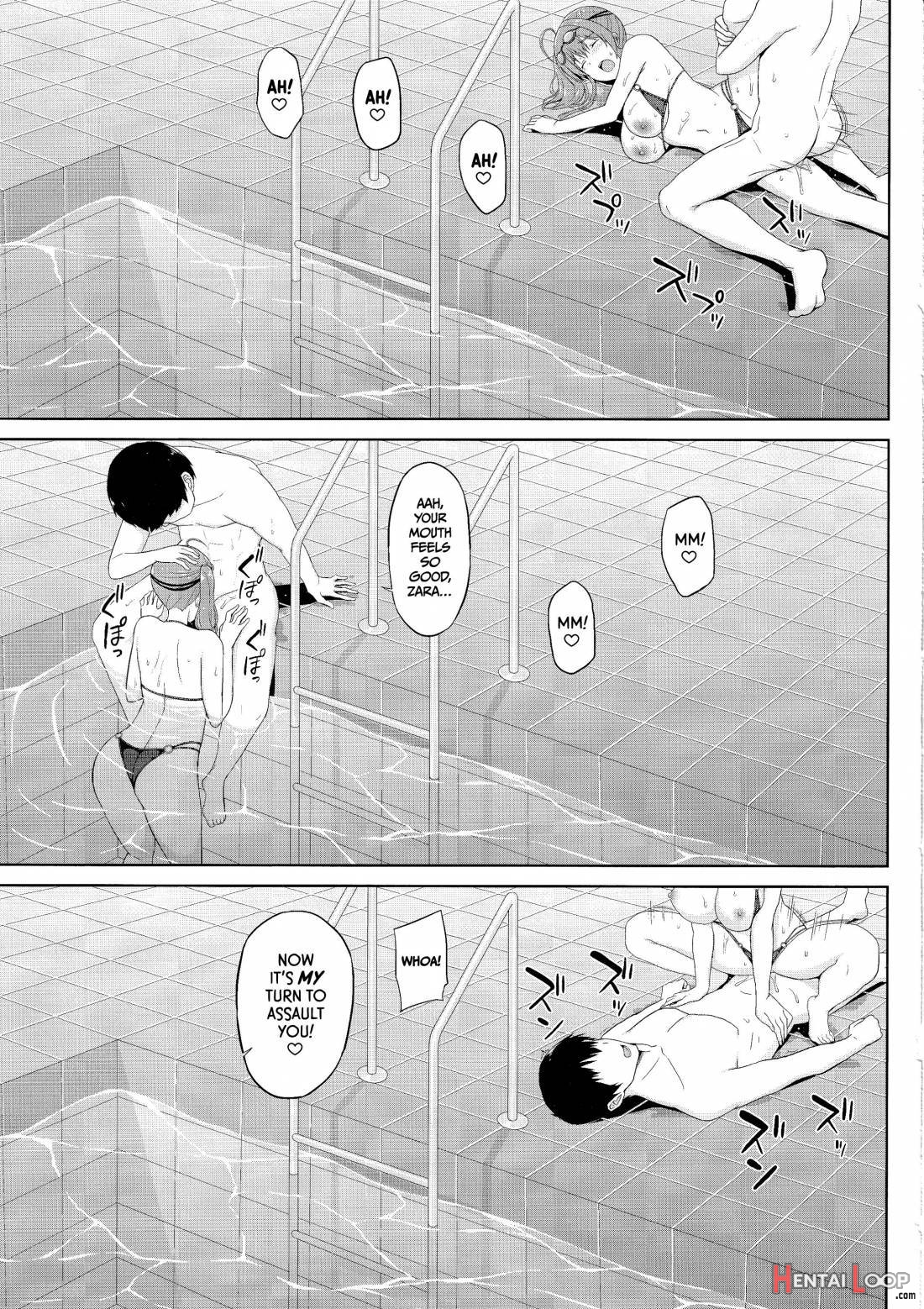 Zara to Miwaku no Poolside page 12